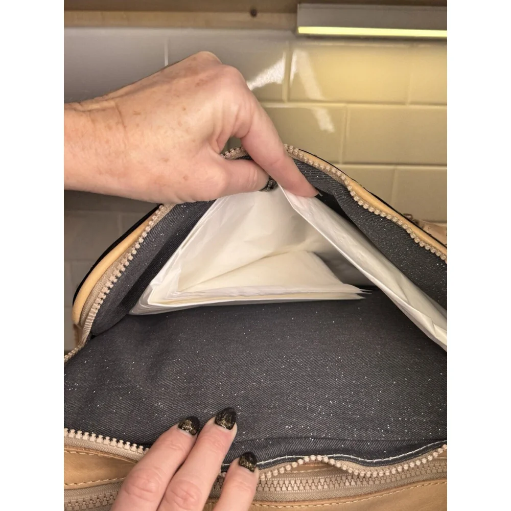 Consuela Inked Satchel New With Tags - Picture 9 of 15